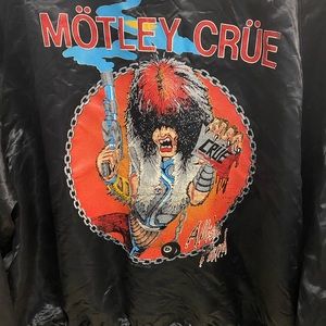 1983 Motley Crue Satin Jacket